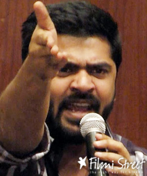 simbu angry speech